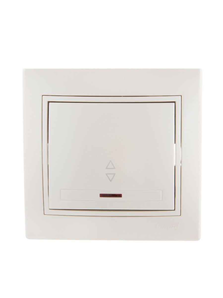 Выключатель проходной с подсветкой Lezard Mira 701-3030-114