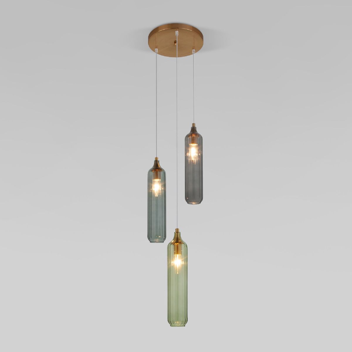 Подвесной светильник Eurosvet Siesta 50252/3 латунь Smart a063661