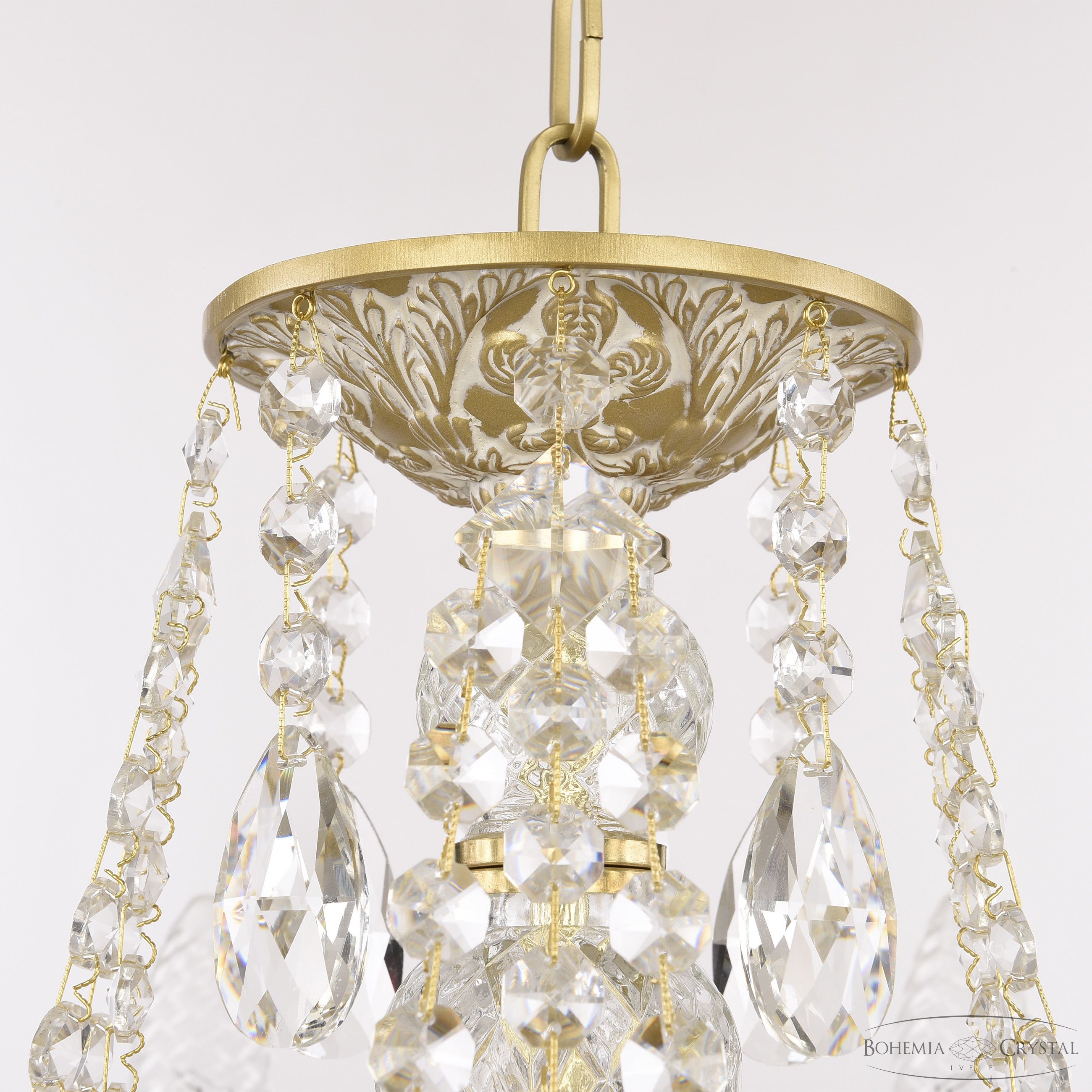 Подвесная люстра Bohemia Ivele Crystal AL16311/8/195 AGW