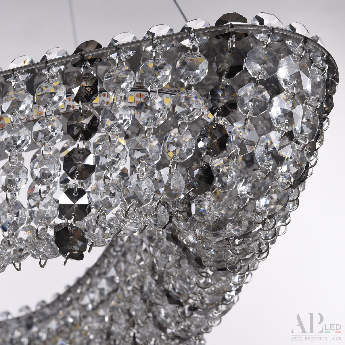 Подвесная люстра Arte Perfetto Luce Sicilia SH509.0.70.R.Ni.4000.Clear.731