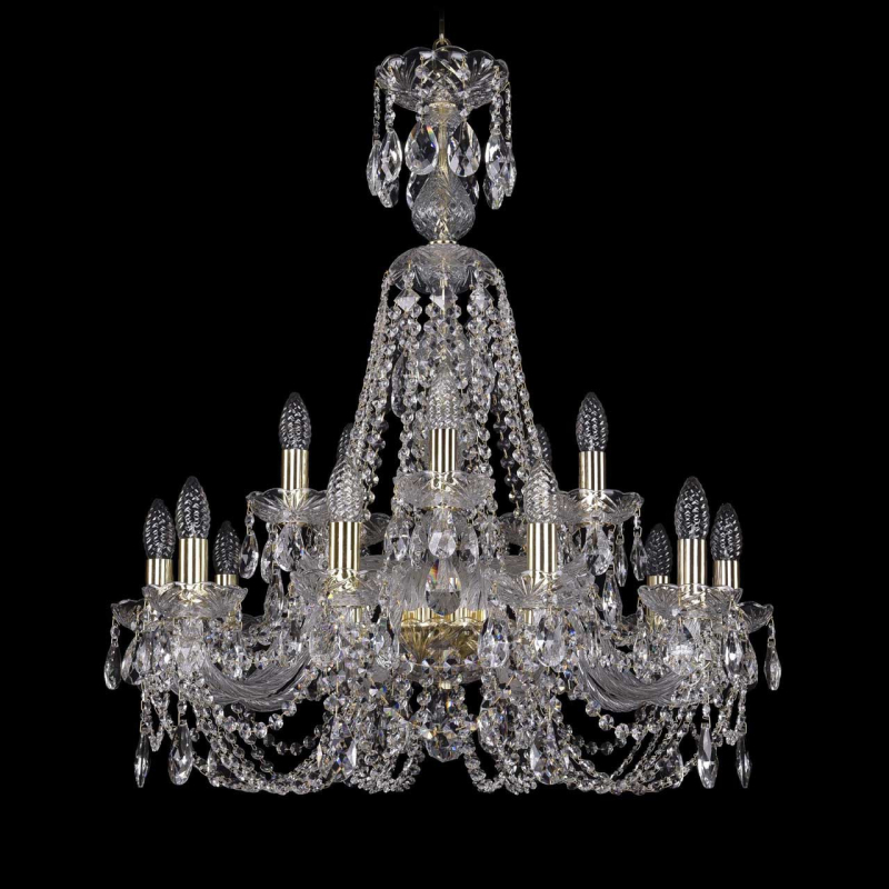 Подвесная люстра Bohemia Ivele 1406/10+5/240/XL-78/G