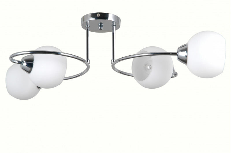 Люстра на штанге Natali Kovaltseva 81401/4C CHROME