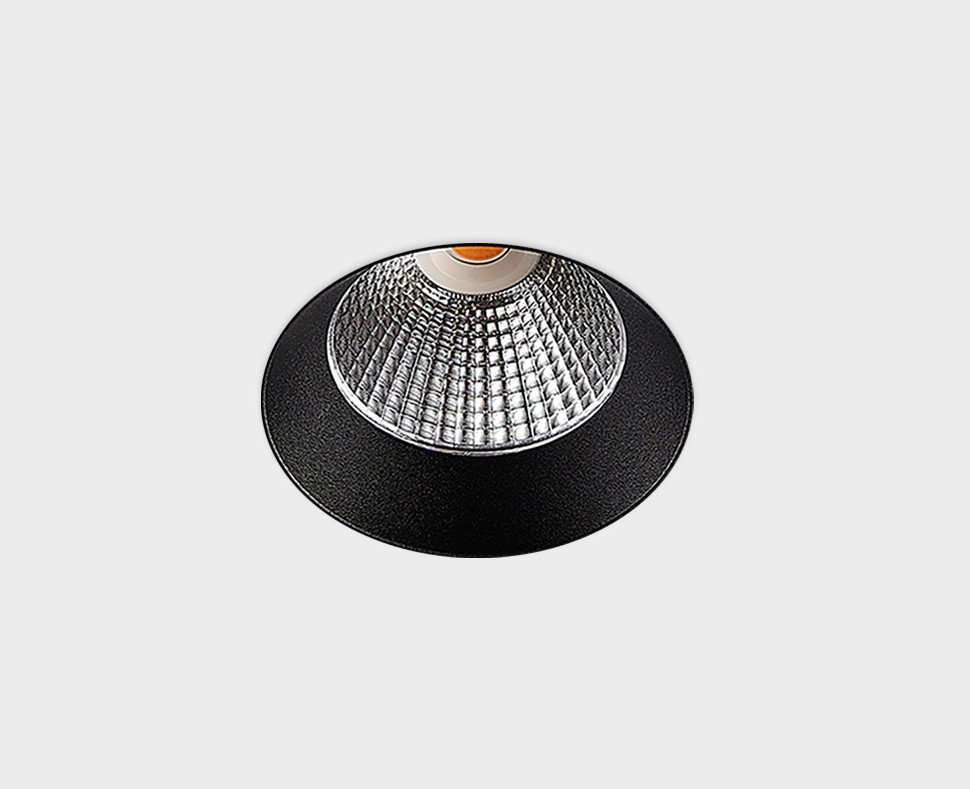 Встраиваемый светильник Italline IT02-028 black 3000K