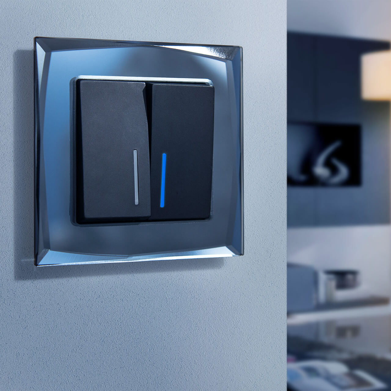 Рамка на 1 пост Werkel Diamant черный W0011208 4690389158797