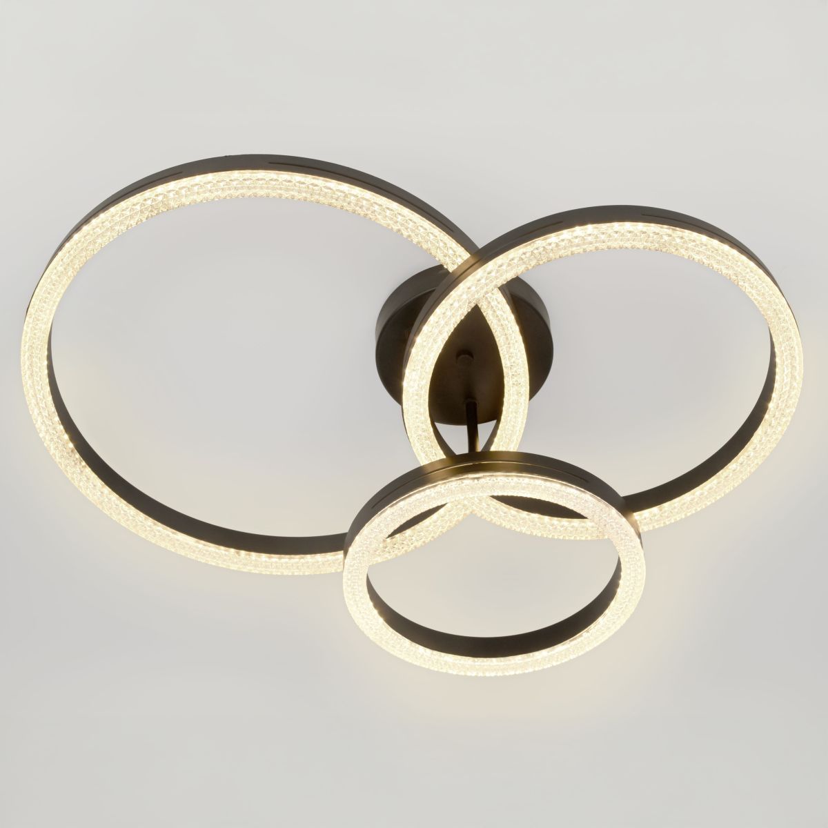 Потолочный светильник Эра Модерн Bloom CLL-1-110W 3K-6K RC BK