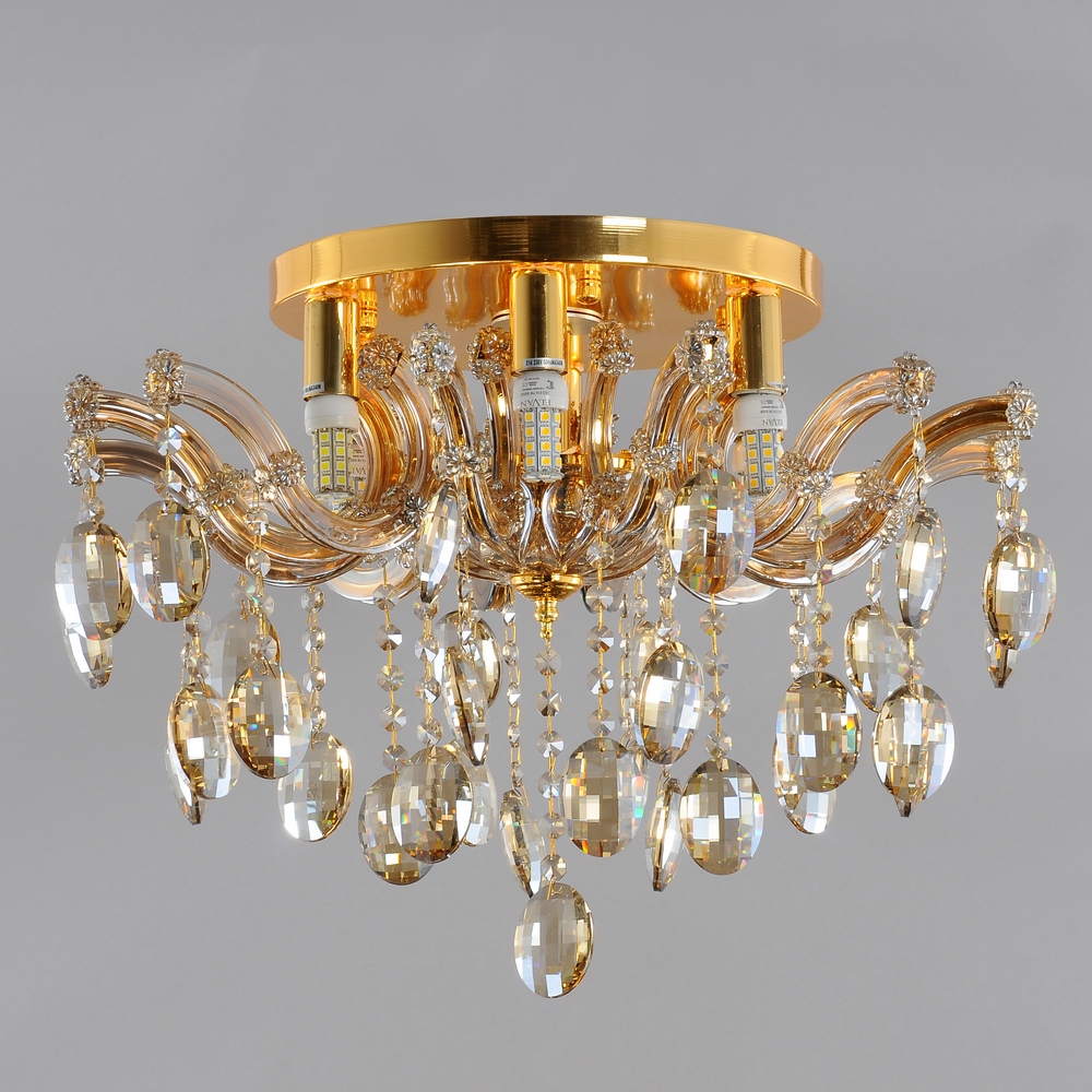 Потолочная люстра Elvan LU-954/6-Gl-Sh