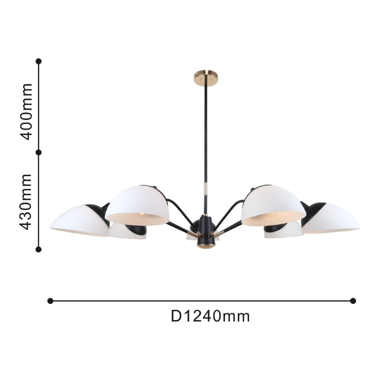 Люстра на штанге F-Promo Vitra 2686-7P