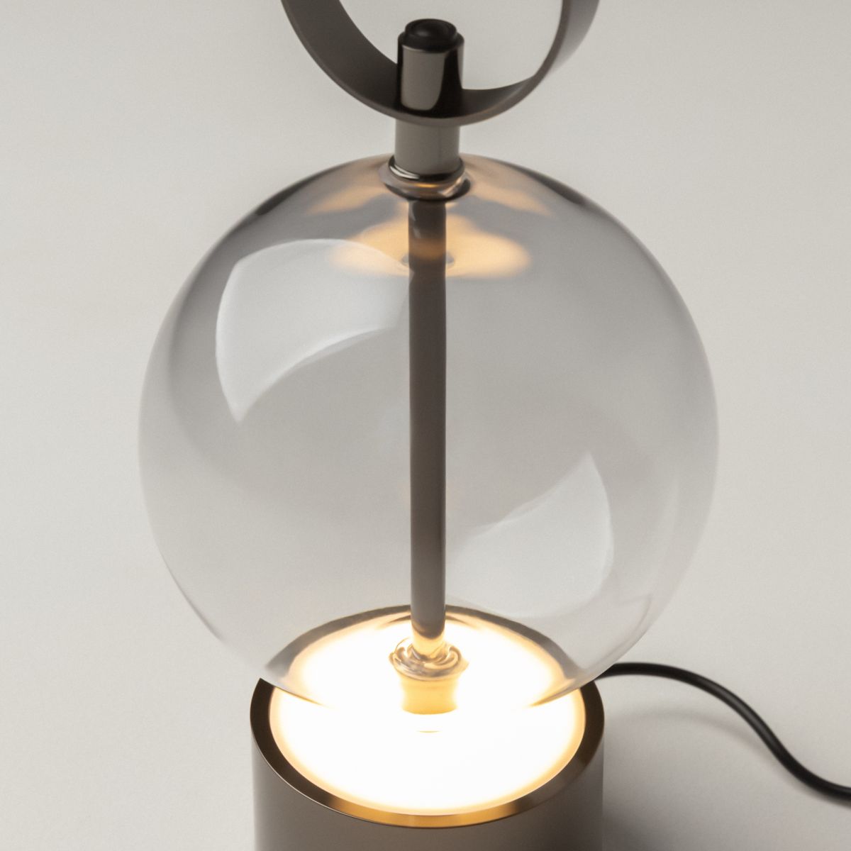 Настольная лампа с аккумулятором Maytoni Double Moon MOD478RL-L3B3K