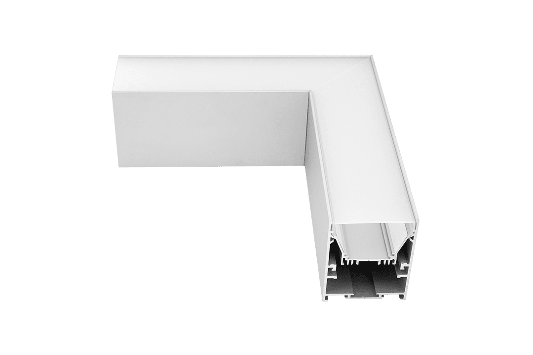 L-образный коннектор для профиля Lumker L5570-L90 003232
