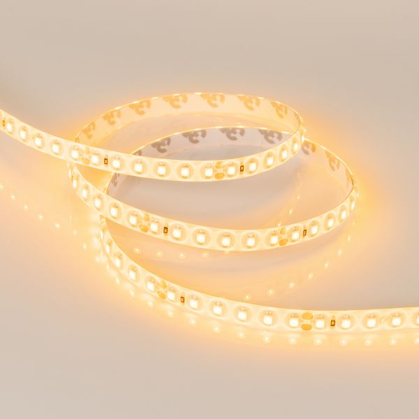 Светодиодная лента герметичная Arlight RTW-SE-A120-8mm 24V Yellow (9.6 W/m, IP65, 2835, 5m) 015132(2)