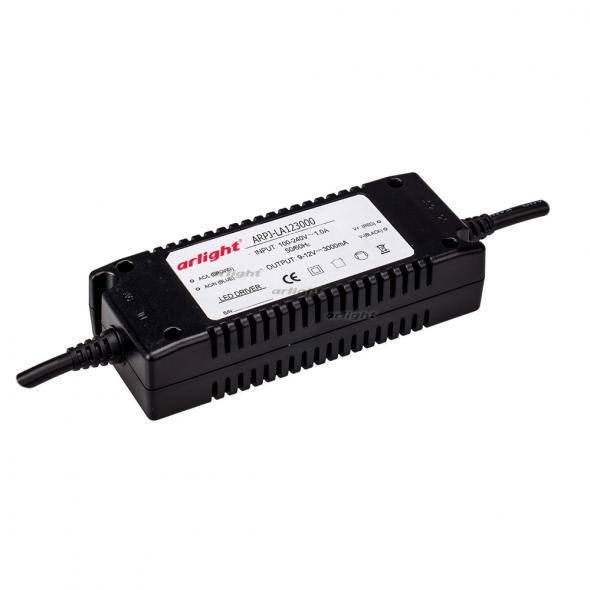 Блок питания Arlight ARPJ-LA123000 (36W, 3000mA) 017019