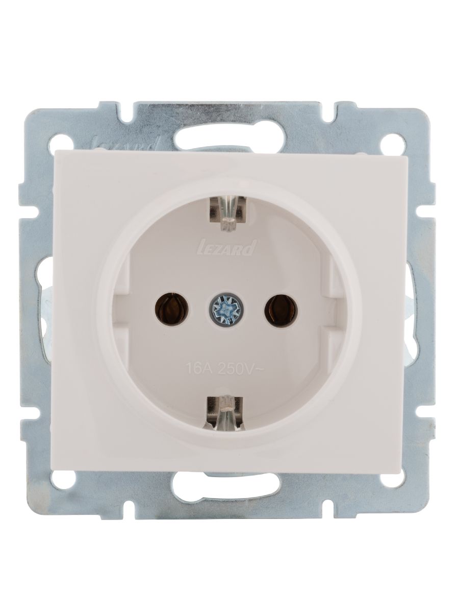 Розетка с/з Lezard Rain 703-0288-122