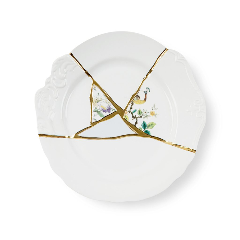 Тарелка Seletti Kintsugi  09612