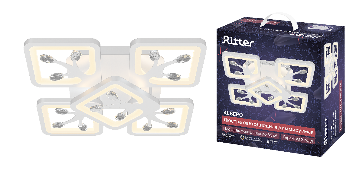 Потолочная люстра Ritter Albero 52094 2