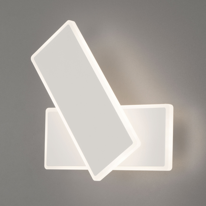 Настенный светодиодный светильник Eurosvet Twirl 90316/2 белый