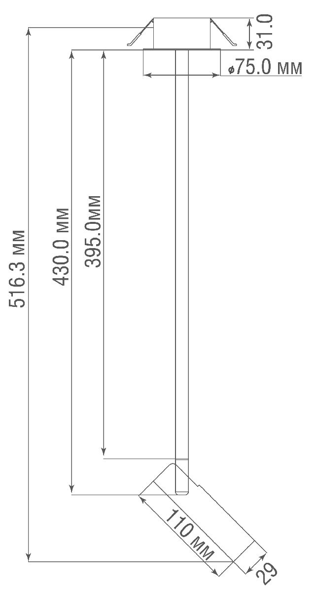Подвесной светильник Donolux Saga S111018WW3B