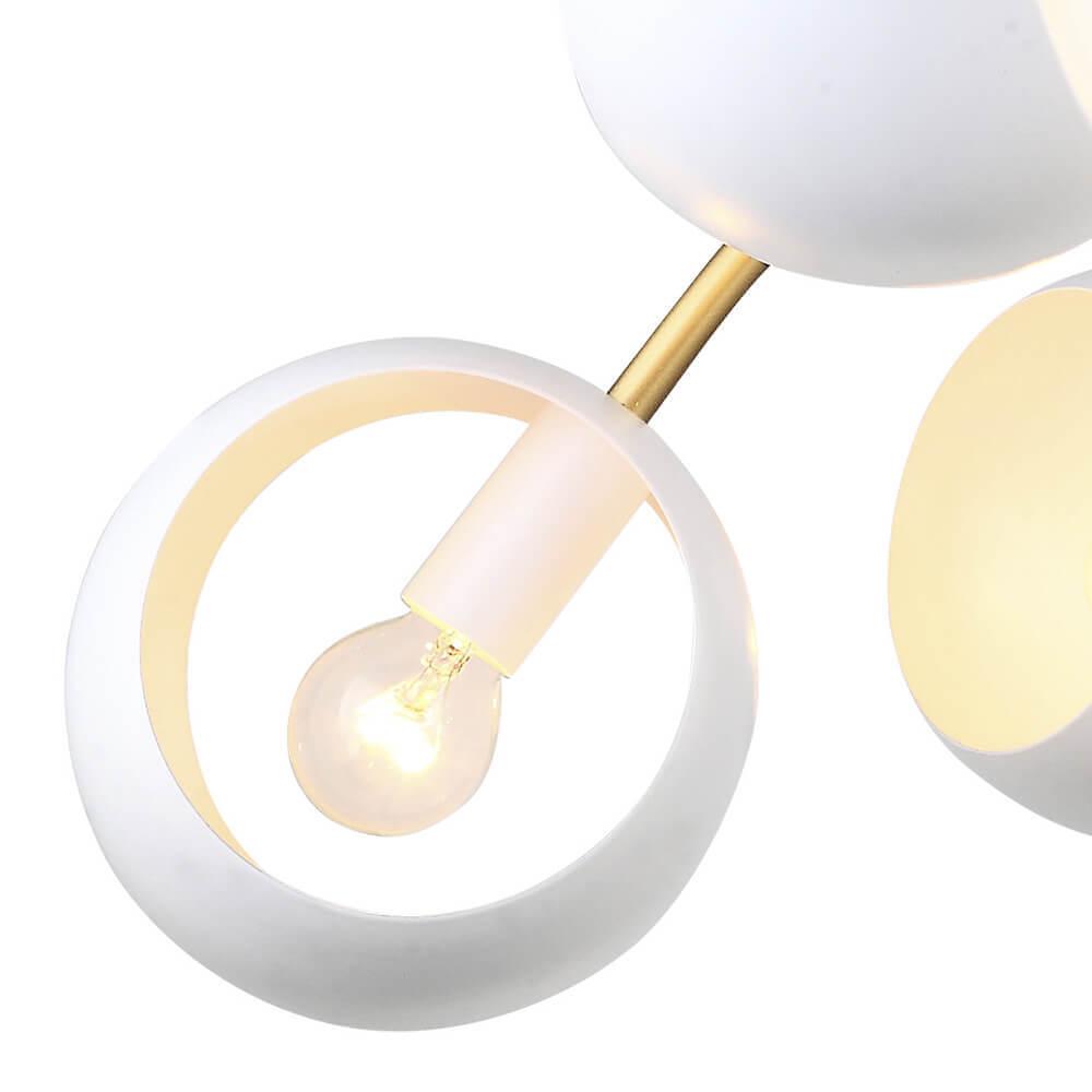 Подвесная люстра Lumien Hall Стиг 4034/6P-GD-WT