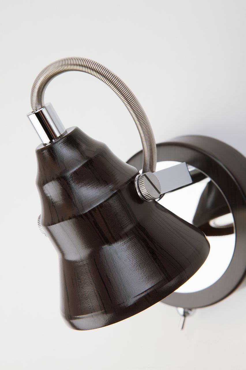 Спот Eurosvet Magnum 20062/1 хром/венге