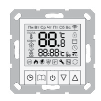 Термостат теплого пола с ЖК-дисплеем Jasmart белый, G4101W