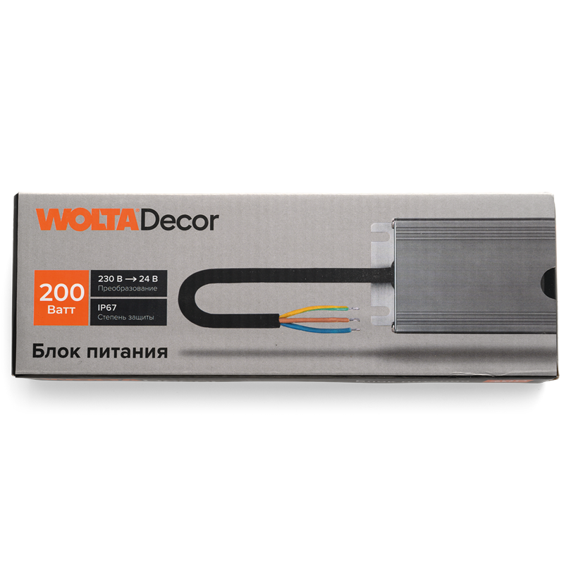 Блок питания Wolta WLD-200W/02-24V