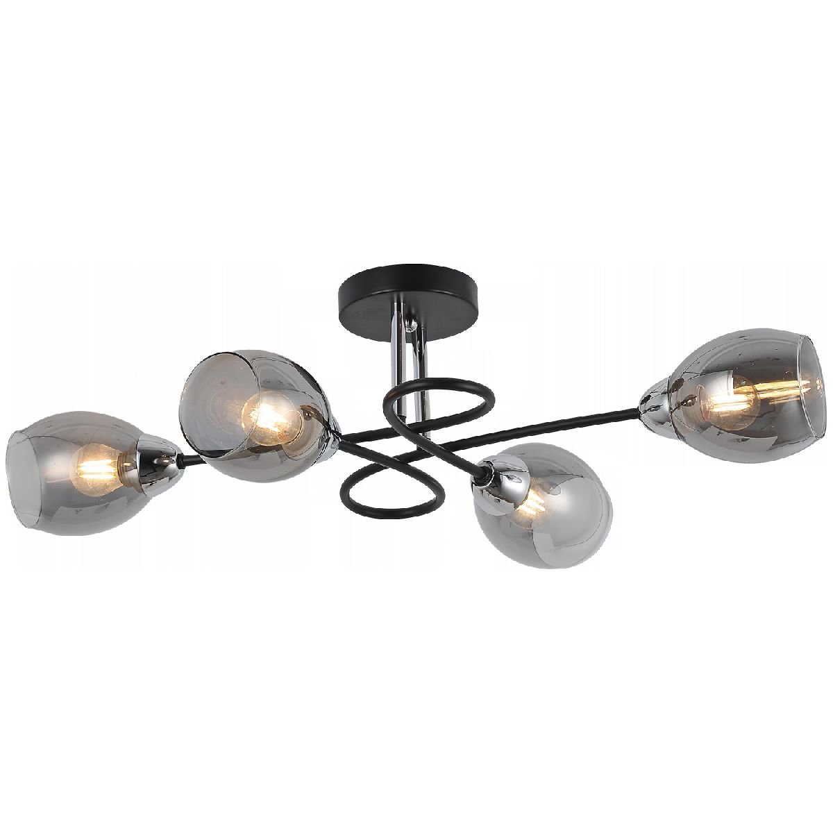 Потолочная люстра Illumico IL8263-4COU-79 BK CR Celeste