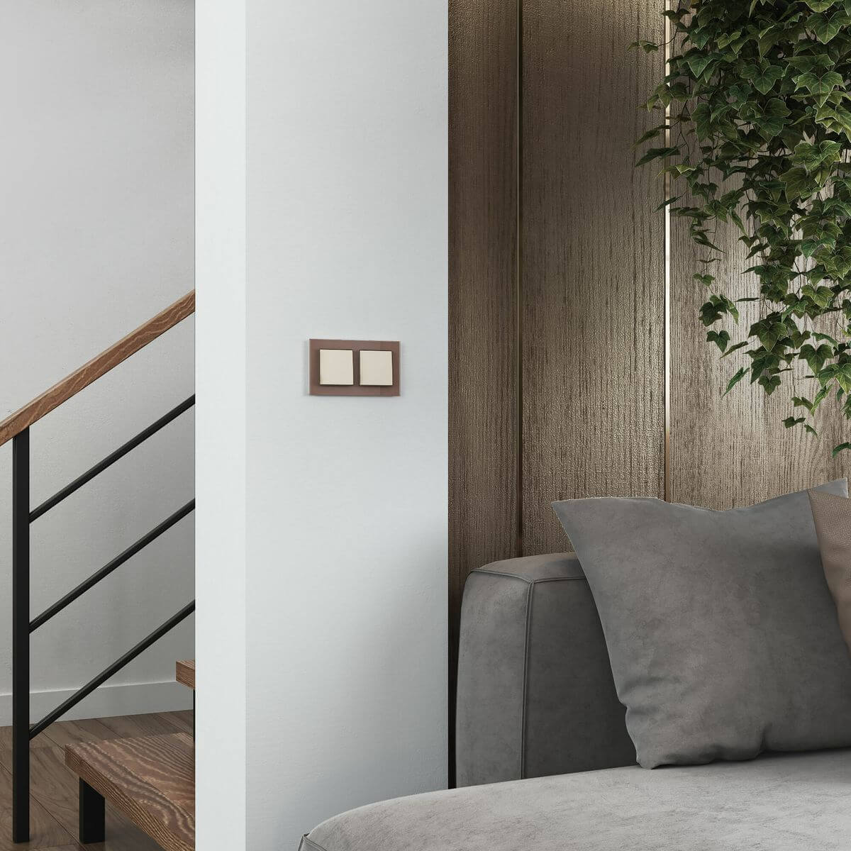 Выключатель одноклавишный Werkel 4690389184543 W1110062