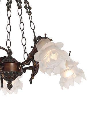 Подвесная люстра Lumien Hall Элисон 1016/8H-GD-WT