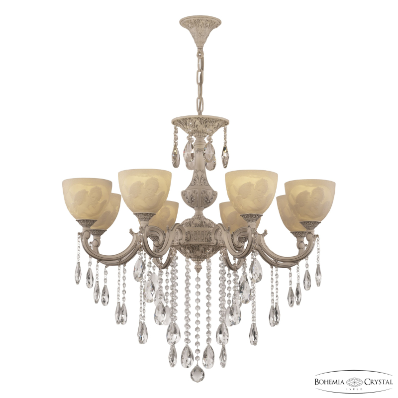 Подвесная люстра Bohemia Ivele Crystal AL78101/8/250 B WMN P1 U Angel