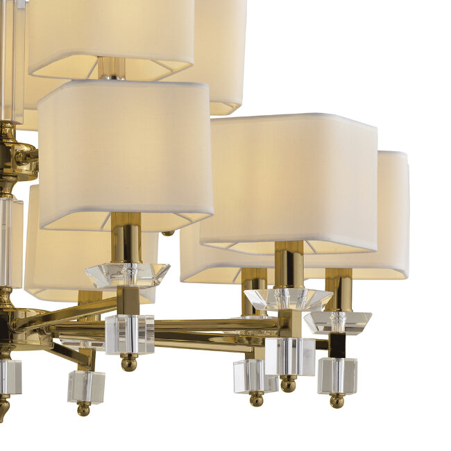 Подвесная люстра Lumien Hall Vivien LH1038/15H-CO-WT