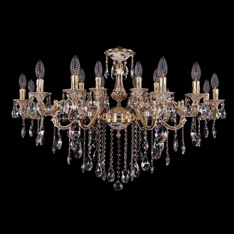 Подвесная люстра Bohemia Ivele 1703/18/225+125/B/GW