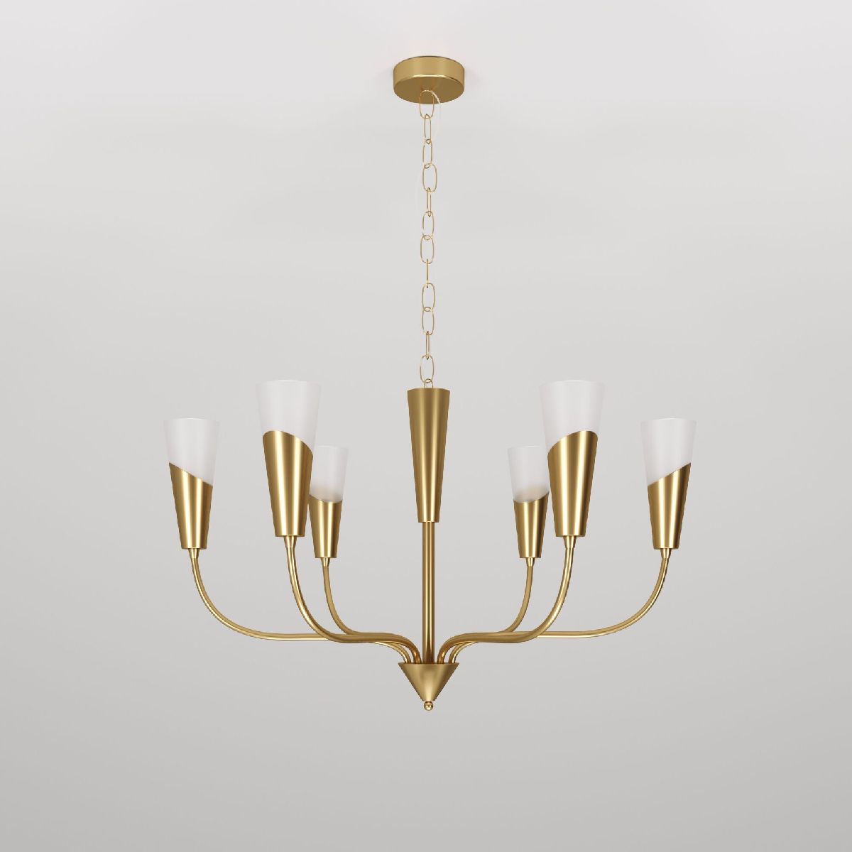 Подвесная люстра Eurosvet 60167/6 латунь Smart a068279