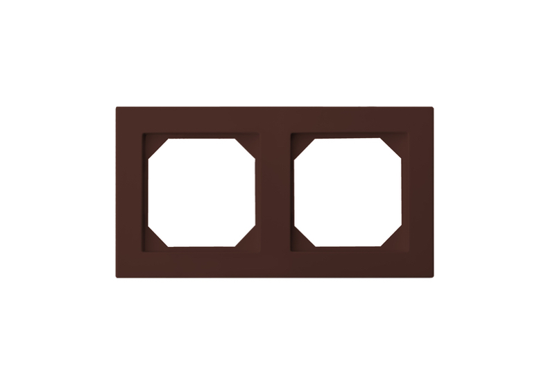 Рамка двухместная Liregus Epsilon 28-147