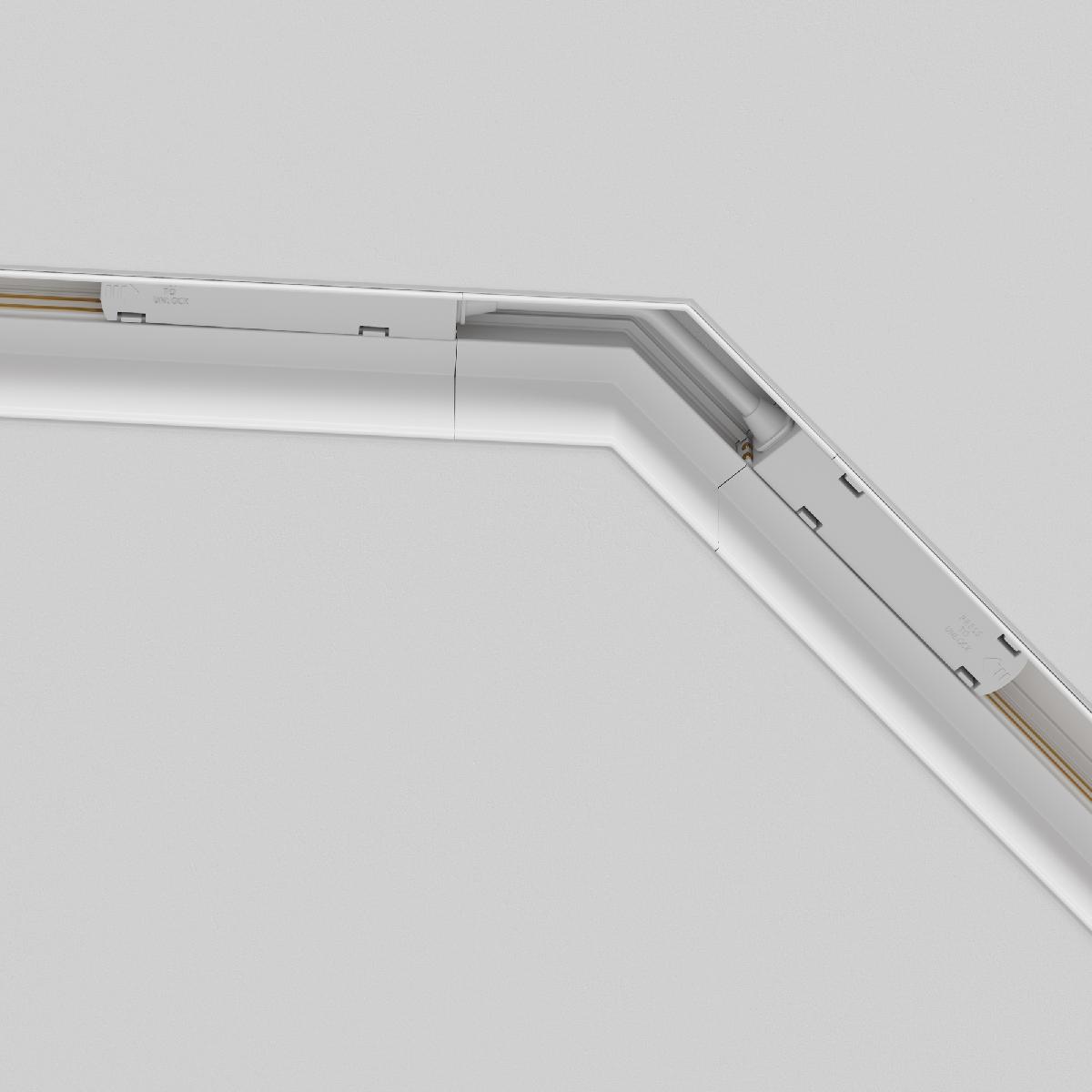 Угол-соединитель для трека Maytoni Technical Accessories for tracks Gravity TRA010CLO-42W