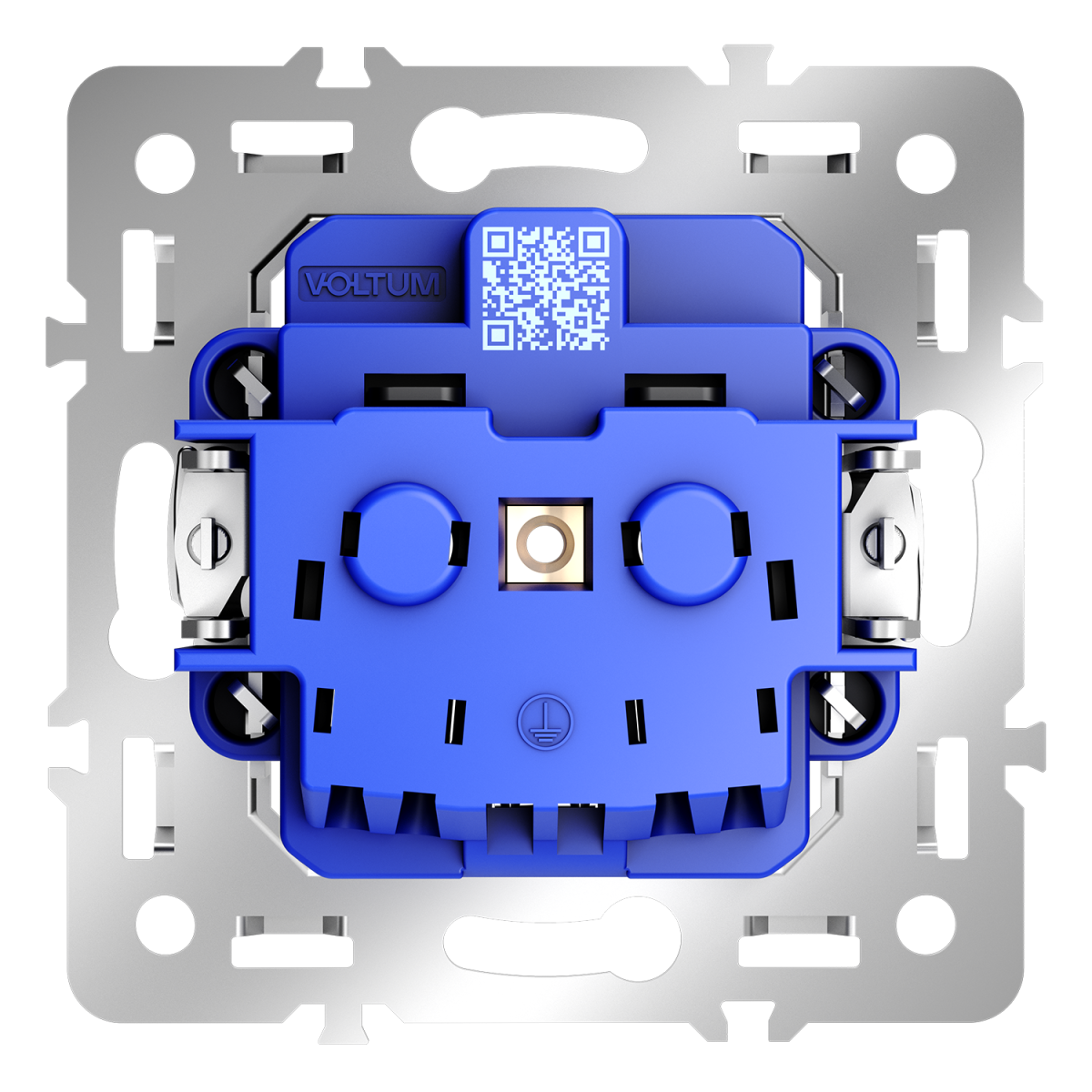 Механизм розетки с заземлением 16А Voltum S70 VLS0401M