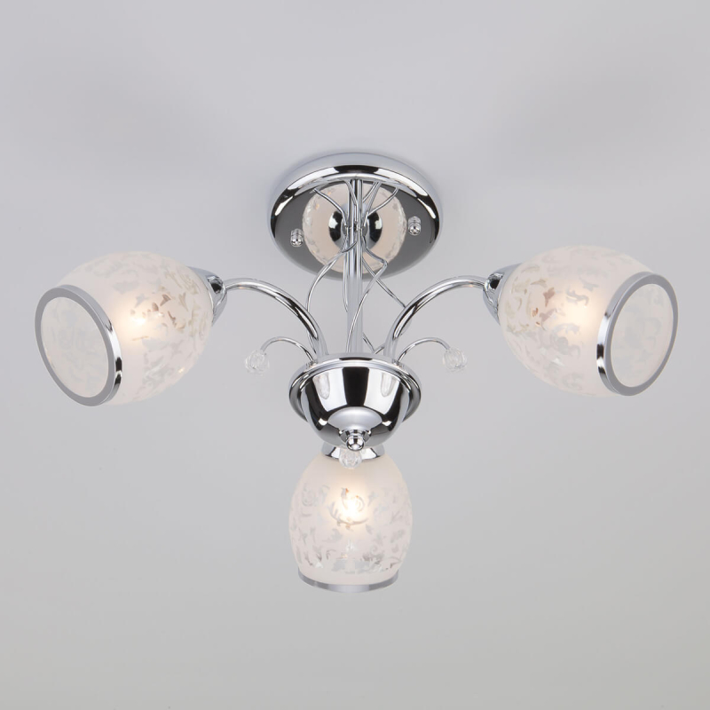 Потолочная люстра Eurosvet 30026/3 хром