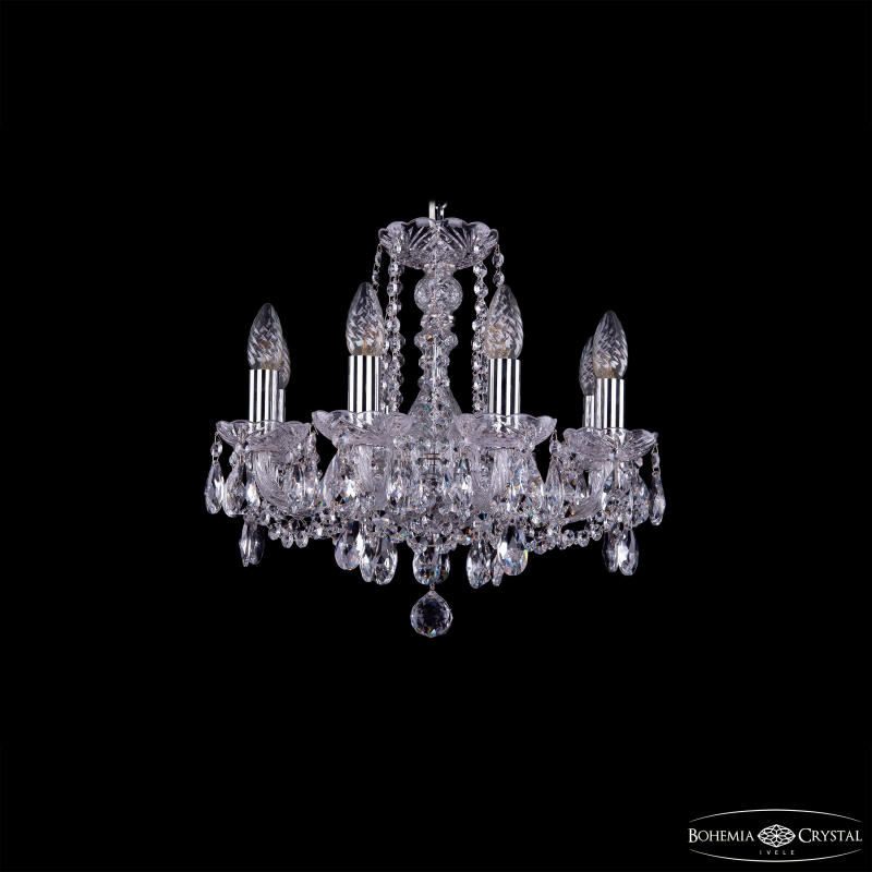 Подвесная люстра Bohemia Ivele Crystal 1402/8/141 Ni