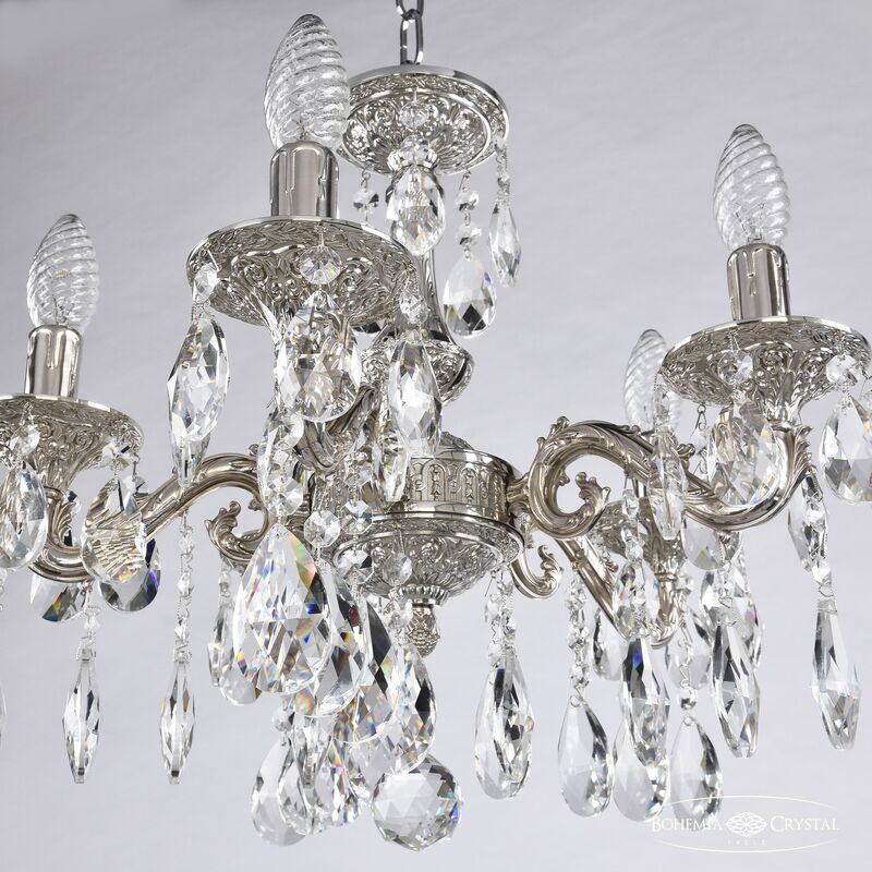 Подвесная люстра Bohemia Ivele Crystal Florence 71102/5/125 A Ni