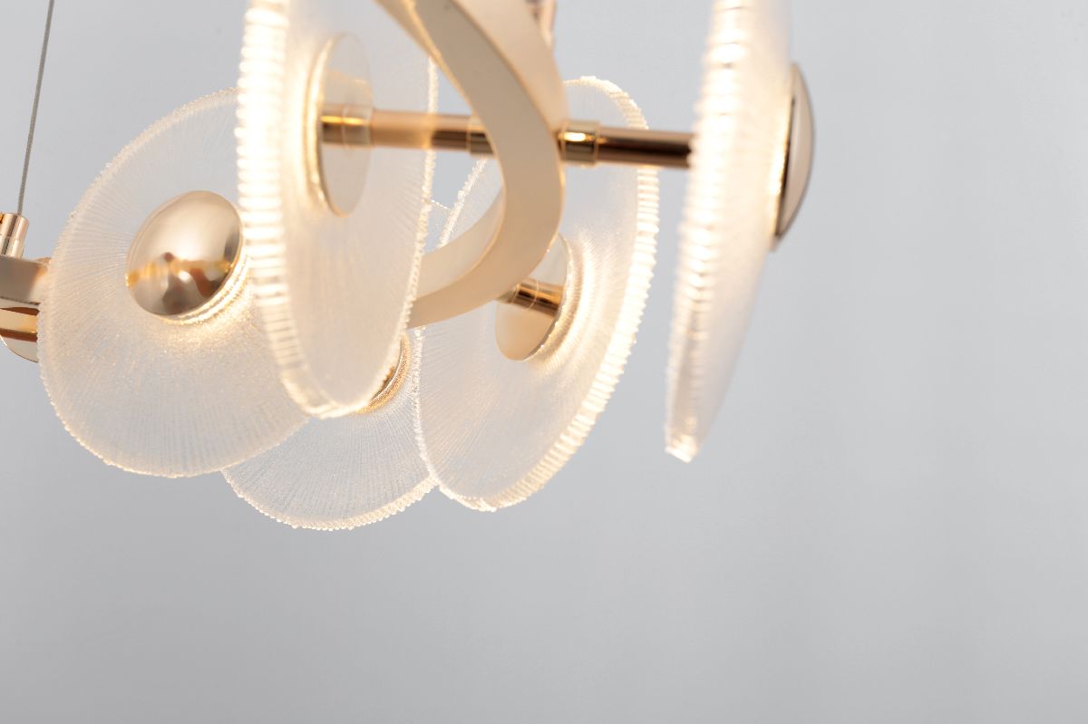 Подвесная люстра флористика Rivoli Helena 6134-101 Б0061977