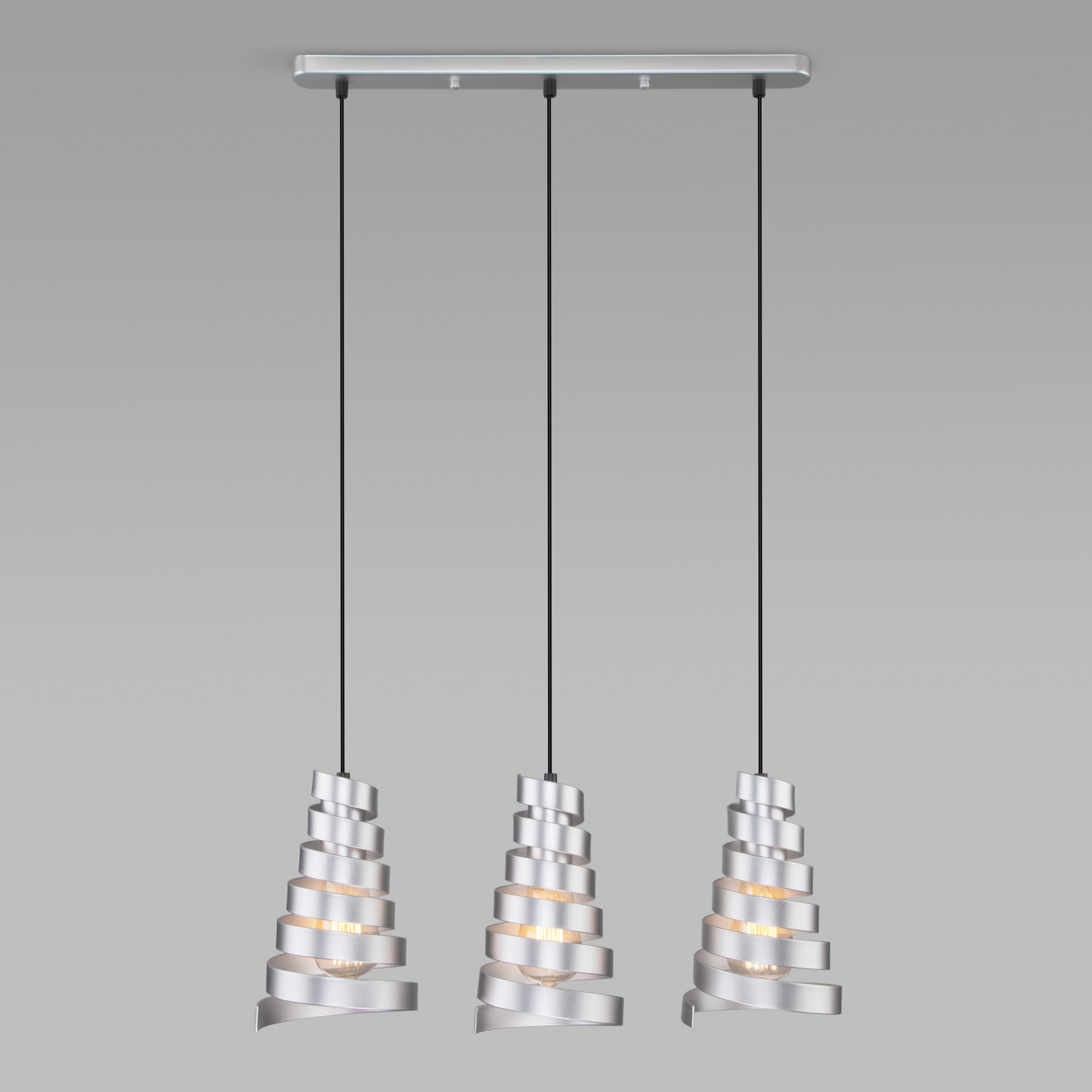 Подвесной светильник Eurosvet Storm 50058/3 серебро