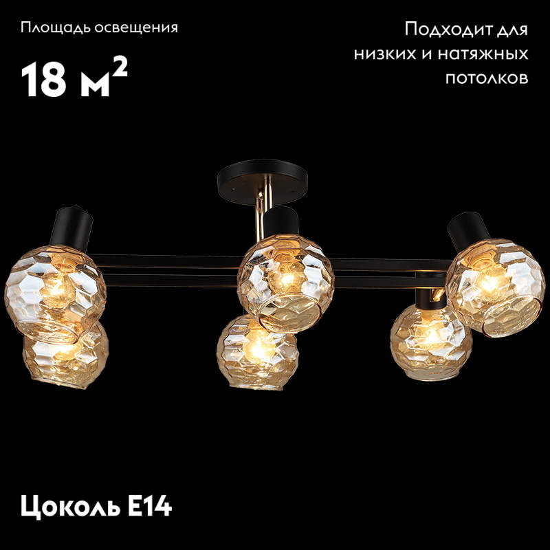 Потолочная люстра Reluce 04772-0.8-06