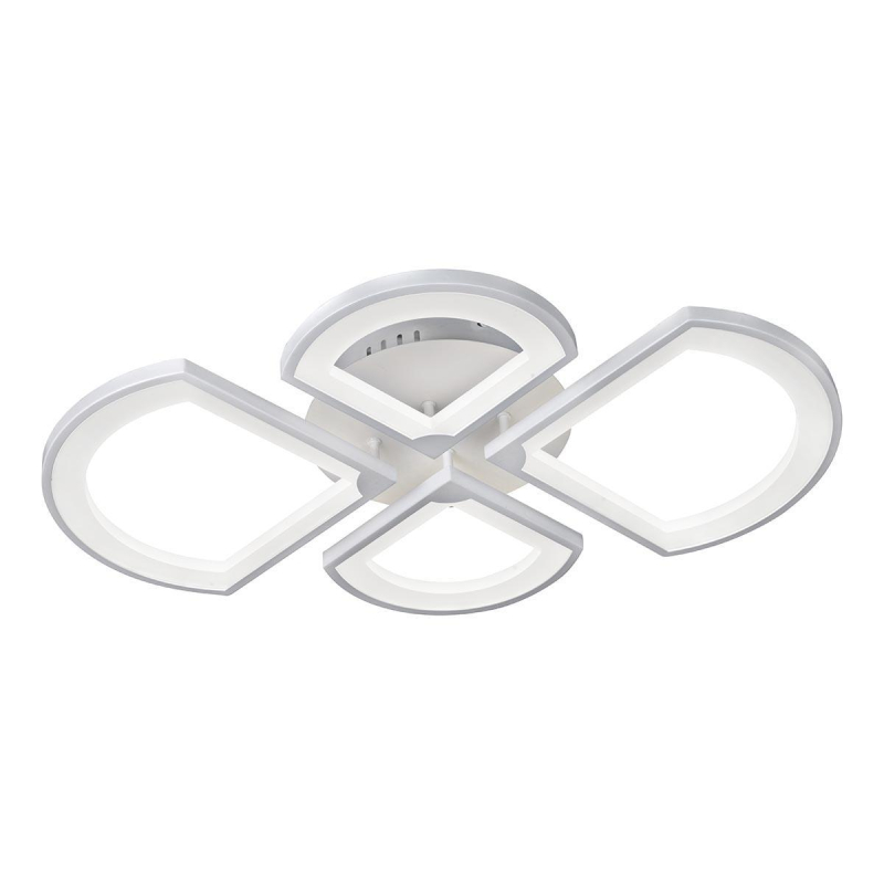 Потолочная светодиодная люстра с пультом управления iLedex River X024-4 WH