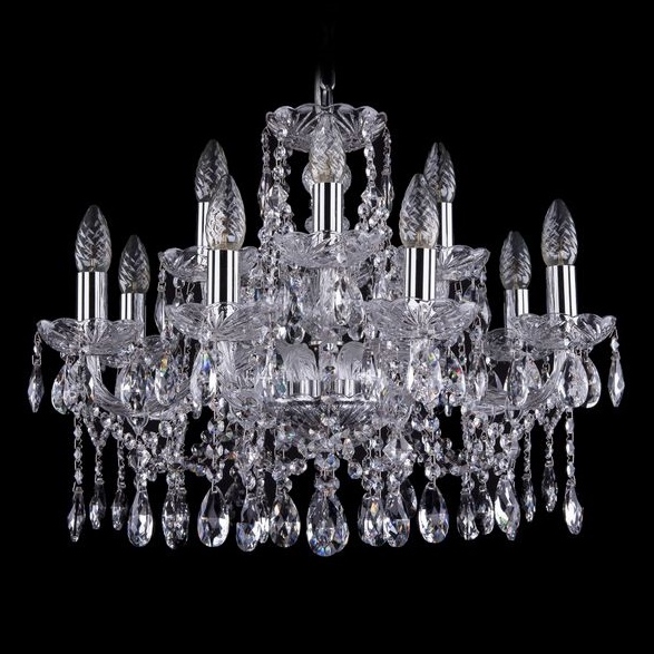 Подвесная люстра Bohemia Ivele 1413/8+4/200/Ni