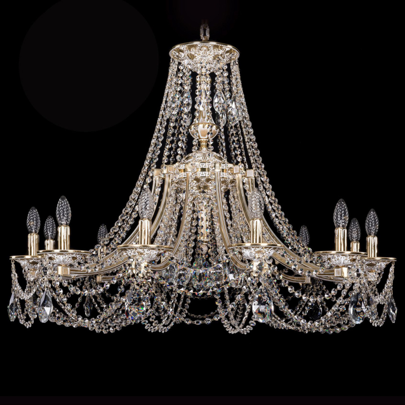 Подвесная люстра Bohemia Ivele 1771/12/340/C/GW