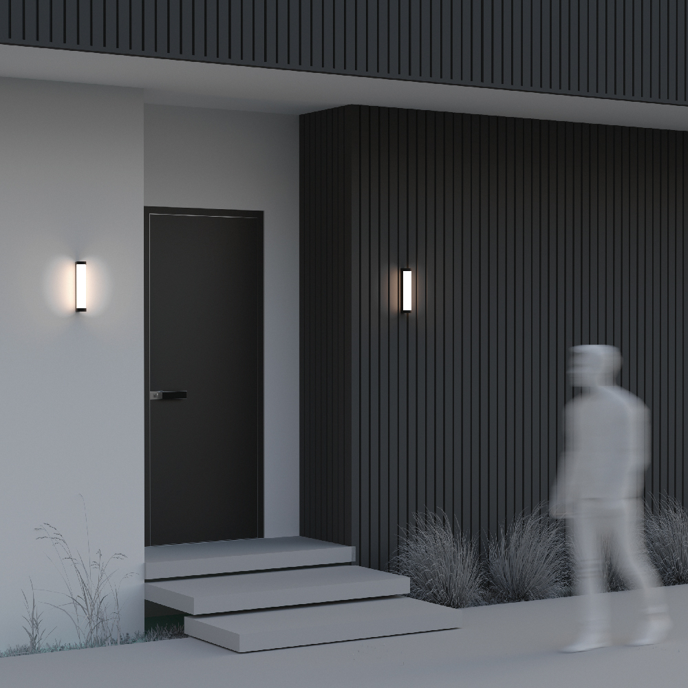 Уличный настенный светильник Maytoni Rounge O482WL-L12B3K