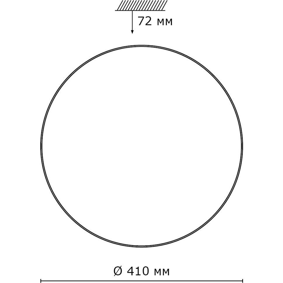 Настенно-потолочный светодиодный светильник Sonex Leka 2051/DL