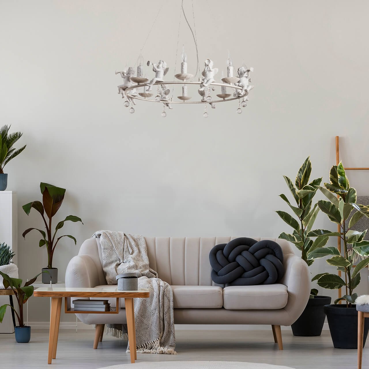 Подвесная люстра Arte Lamp Amur A1133SP-8WG в Москве