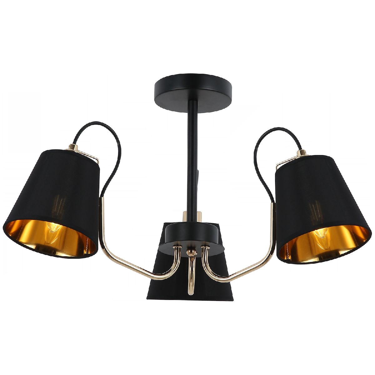 Люстра на штанге Illumico IL6120-3COU-79 BK GD