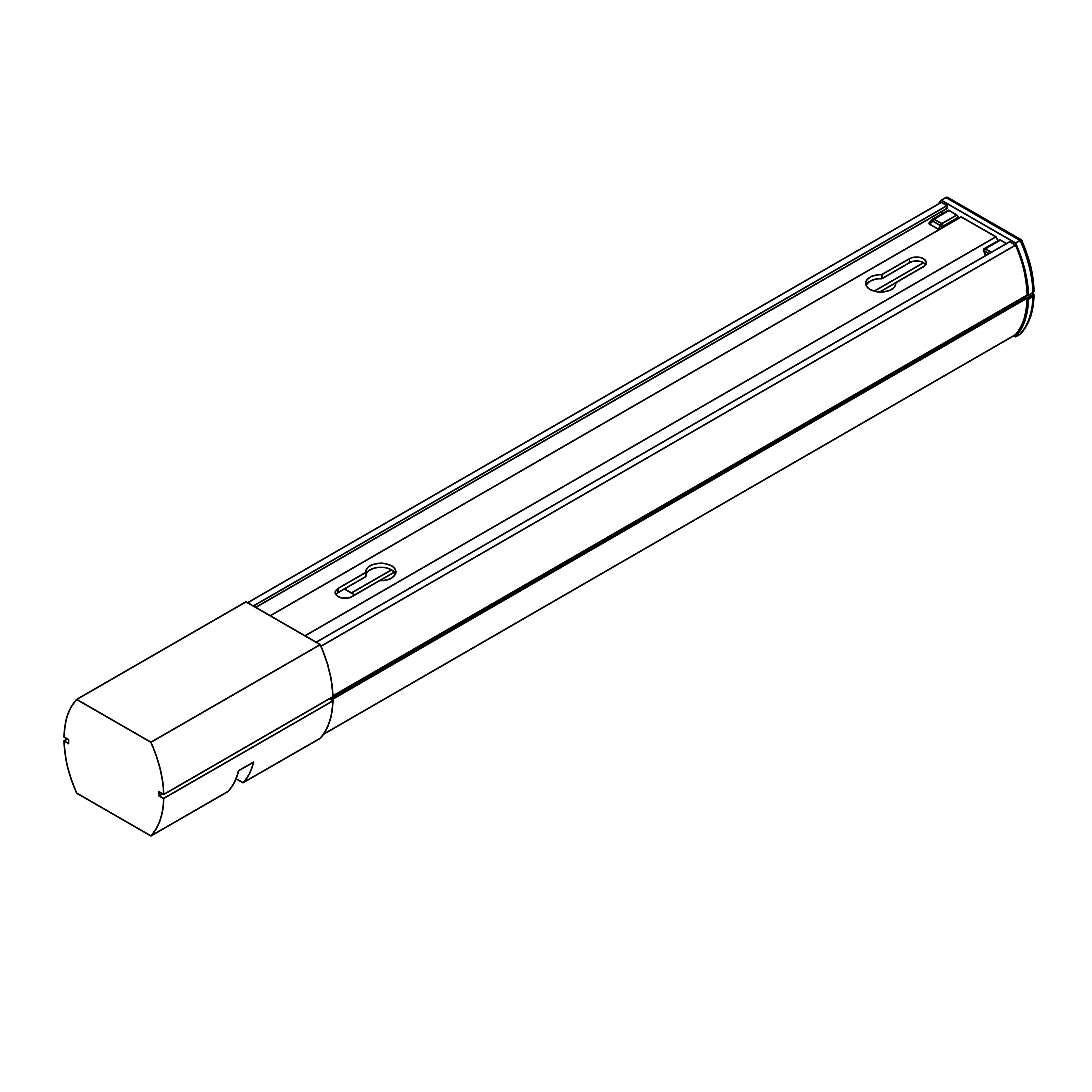 Шинопровод трехфазный Lightstar Barra 504029