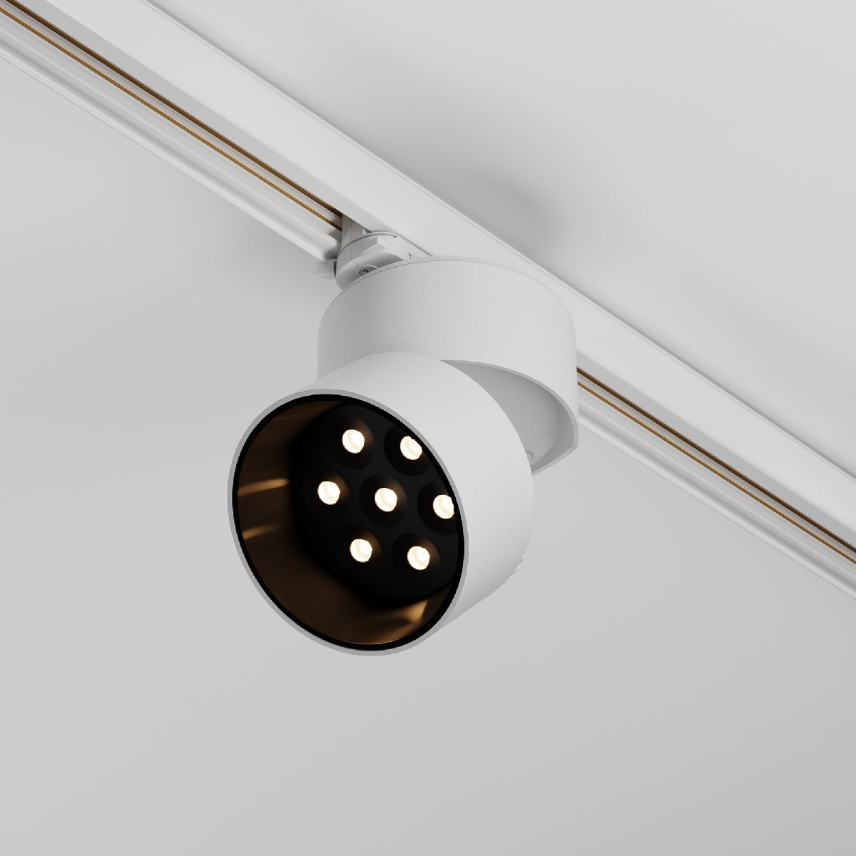 Трековый трехфазный светильник Maytoni Alfa TR199-3-15W2.7K-M-W