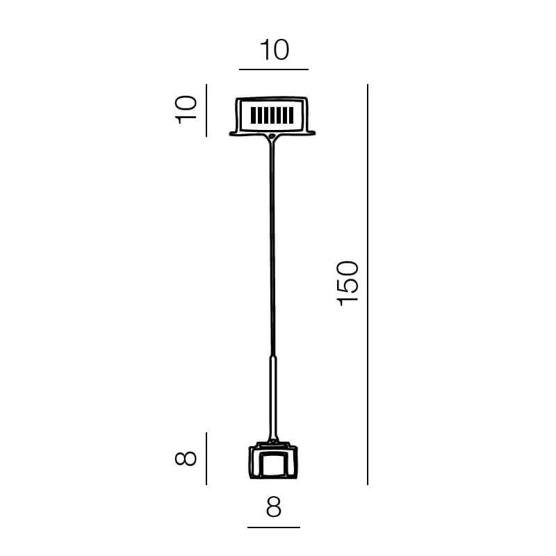 Подвесной светильник Azzardo Box 1 AZ0036